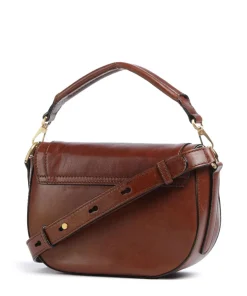 Ilaria Umhängetasche fein genarbtes Rindsleder braun