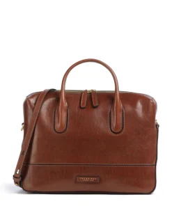 Iolanda Aktentasche 13″ fein genarbtes Rindsleder braun