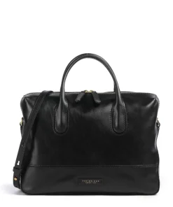 Iolanda Aktentasche 13″ fein genarbtes Rindsleder schwarz