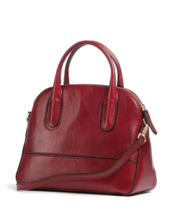 Iolanda Handtasche fein genarbtes Rindsleder dunkelrot