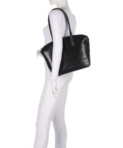 Iolanda Shopper fein genarbtes Rindsleder schwarz