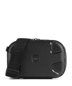 IP1 Mini Umhängetasche recyceltes Polypropylen schwarz