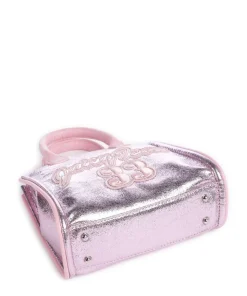 Iris Metallic S Umhängetasche Lederimitat pink