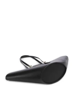 Isa Shopper fein genarbtes Leder schwarz