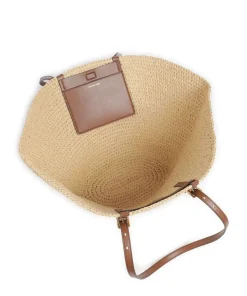 Isa Shopper Polyurethane beige/braun