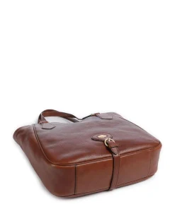 Isadora Shopper genarbtes Rindsleder braun