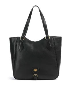 Isadora Shopper genarbtes Rindsleder schwarz