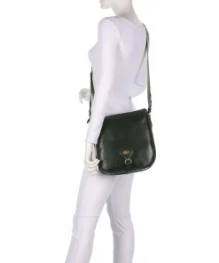 Isadora Umhängetasche genarbtes Rindsleder khaki