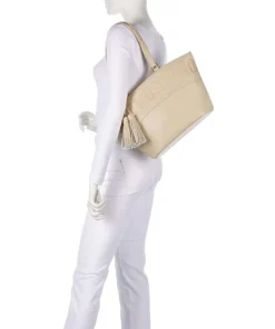 Item Cabas Shopper Lederimitat beige