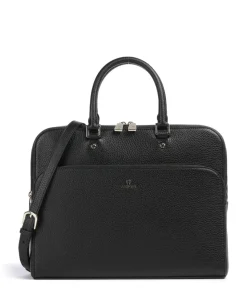 Ivy L Aktentasche 14″ genarbtes Rindsleder schwarz