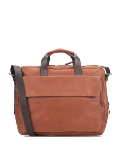 Ivy lane Aktentasche fein genarbtes Rindsleder cognac