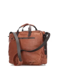 Ivy lane Aktentasche fein genarbtes Rindsleder cognac