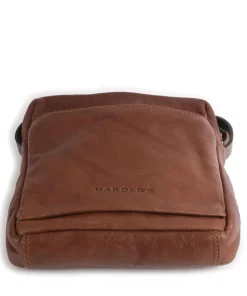 Ivy lane Umhängetasche fein genarbtes Rindsleder cognac