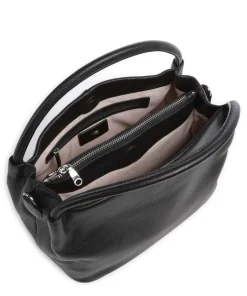 Ivydale Road Handtasche genarbtes Rindsleder schwarz