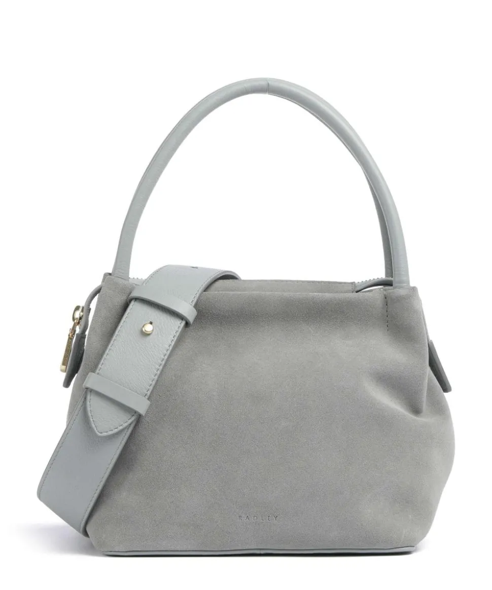 Ivydale Road Umhängetasche aufgerautes Rindsleder blaugrau