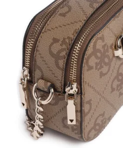 Izzy Umhängetasche Lederimitat braun