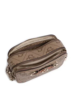 Izzy Umhängetasche Lederimitat braun