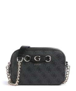 Izzy Umhängetasche Lederimitat anthrazit