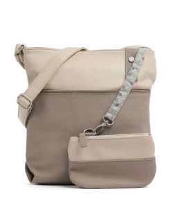 Jana J10 Schultertasche Lederimitat beige