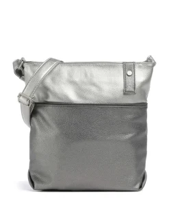 Jana J10 Schultertasche Lederimitat silber