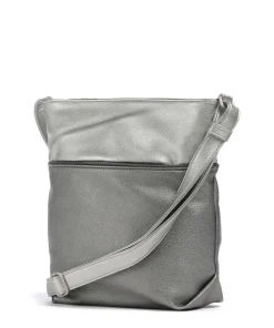 Jana J10 Schultertasche Lederimitat silber