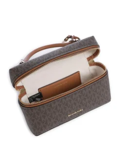 Jana XS Umhängetasche Lederimitat dunkelbraun