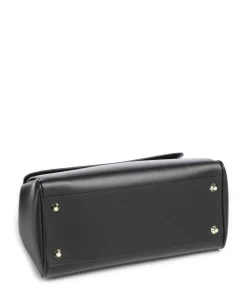 Jane L Handtasche Lederimitat schwarz