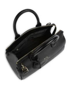 Jane M Handtasche Lederimitat schwarz