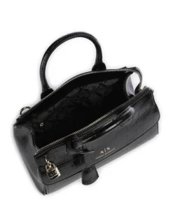 Jane M Handtasche Lederimitat schwarz