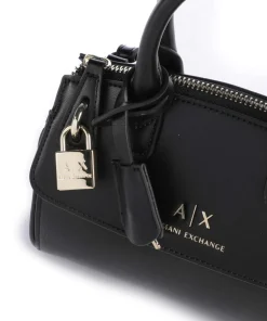 Jane S Handtasche Lederimitat schwarz