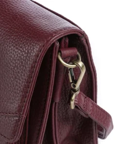 Jane Umhängetasche genarbtes Rindsleder bordeaux