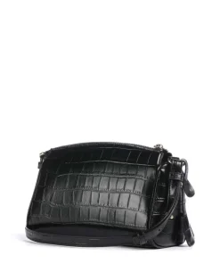 Jane Umhängetasche Lederimitat schwarz