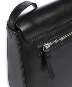 Jane Umhängetasche Rindsleder schwarz