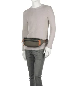 Japan Ichikawa Gürteltasche Canvas olivgrün