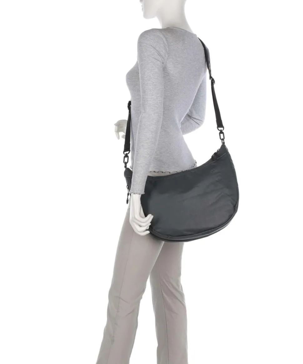 Japan RE Koyoshi RE Umhängetasche recyceltes Nylon dunkelgrau