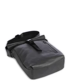 Japan RE Kuji RE Umhängetasche recyceltes Nylon dunkelgrau