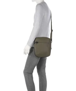 Japan RE Oyabe RE Umhängetasche recyceltes Nylon olivgrün