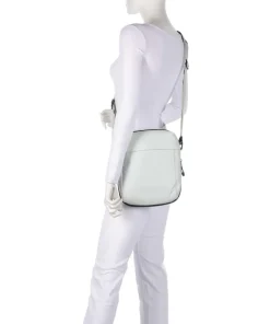 Japan RE Oyabe RE Umhängetasche recyceltes Nylon hellgrau