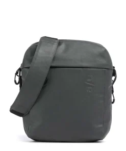 Japan RE Oyabe RE Umhängetasche recyceltes Nylon dunkelgrau