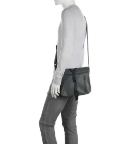 Japan RE Seki RE Umhängetasche recyceltes Nylon dunkelgrau