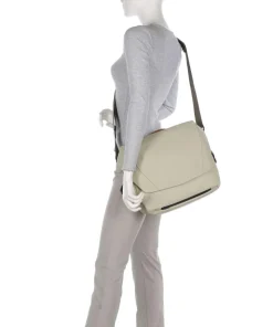 Japan RE Yamakuni RE Kuriertasche 13″ recyceltes Nylon beige