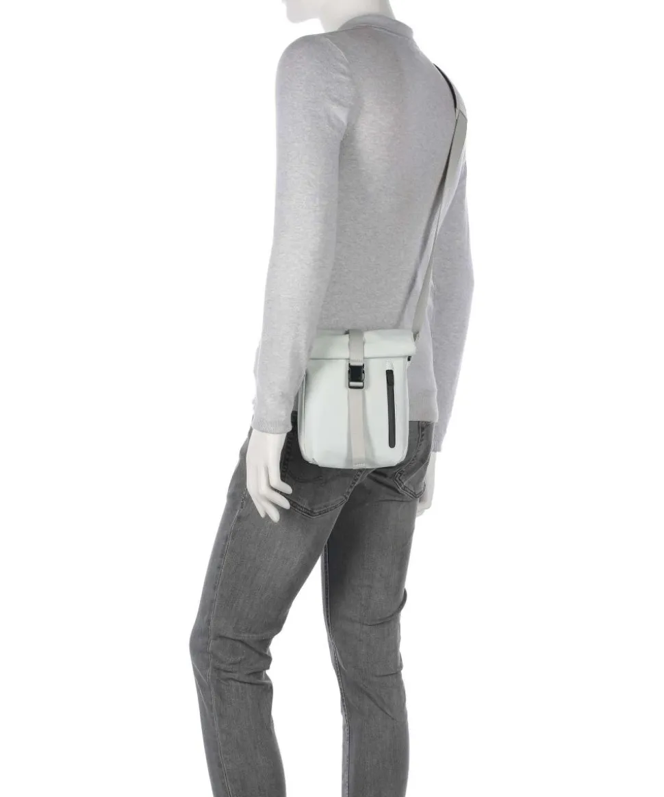 Japan RE Yodo RE Umhängetasche recyceltes Nylon hellgrau