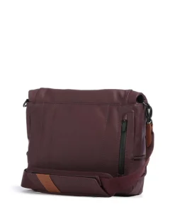 Japan Sendai Kuriertasche Bio-Baumwolle brombeer