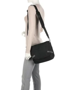 Japan Sendai Kuriertasche Bio-Baumwolle schwarz