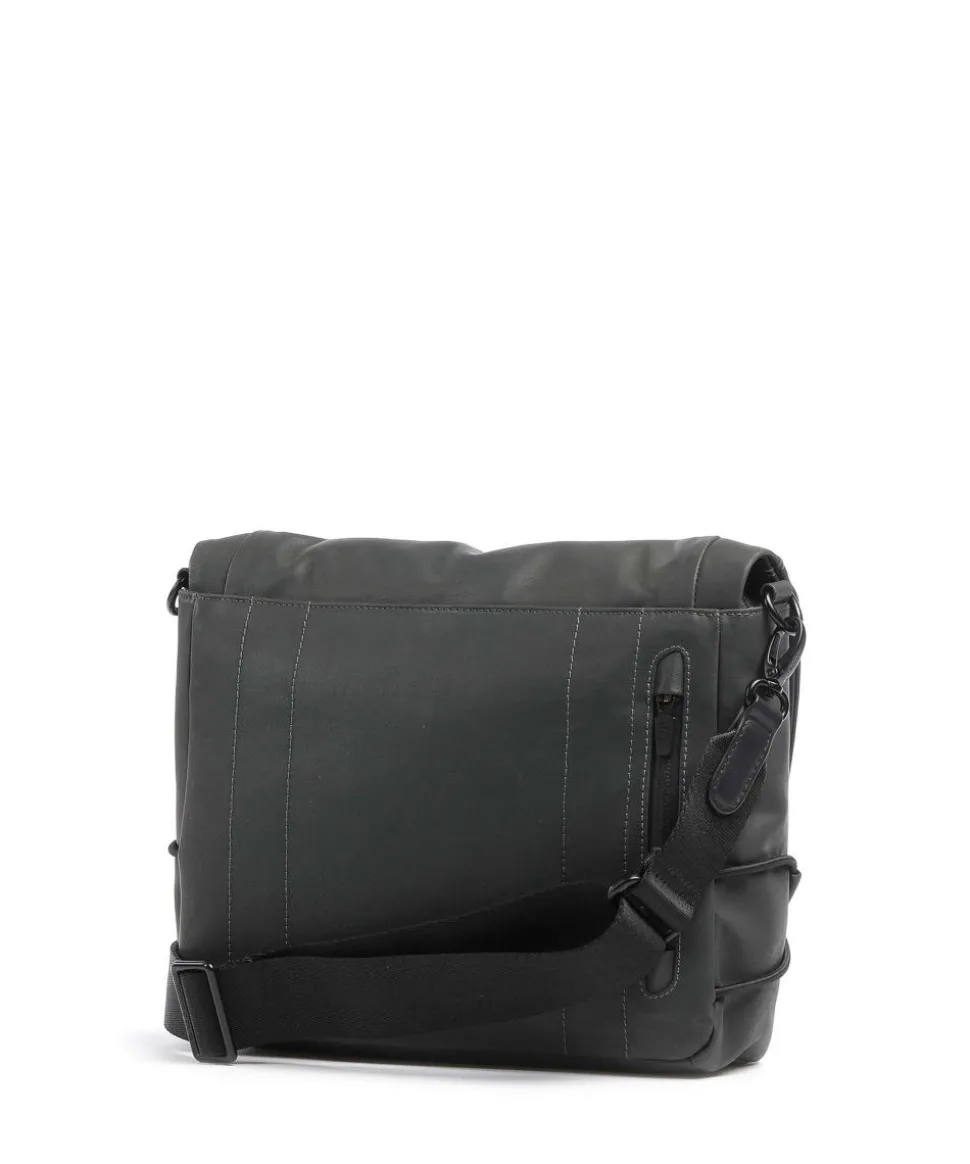 Japan Sendai Kuriertasche Bio-Baumwolle dunkelgrau