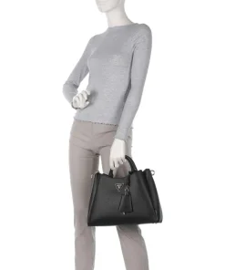 Jazlynn Eco Handtasche Lederimitat schwarz