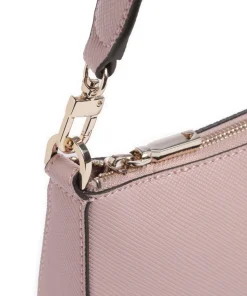 Jazlynn Eco Schultertasche Lederimitat rosa