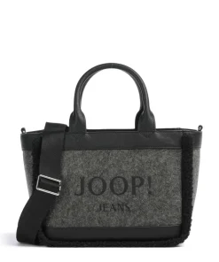 Jeans Calduccio Yvette Handtasche Lederimitat, Polyester, Textil schwarz