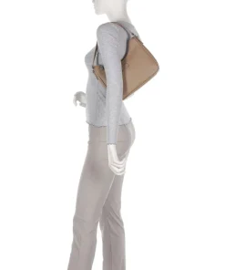 Jeans Cofano Annelie Schultertasche Lederimitat beige