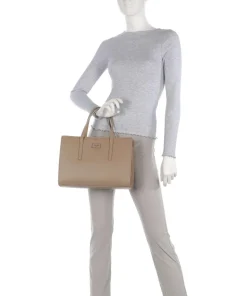 Jeans Cofano Marika Shopper Lederimitat beige